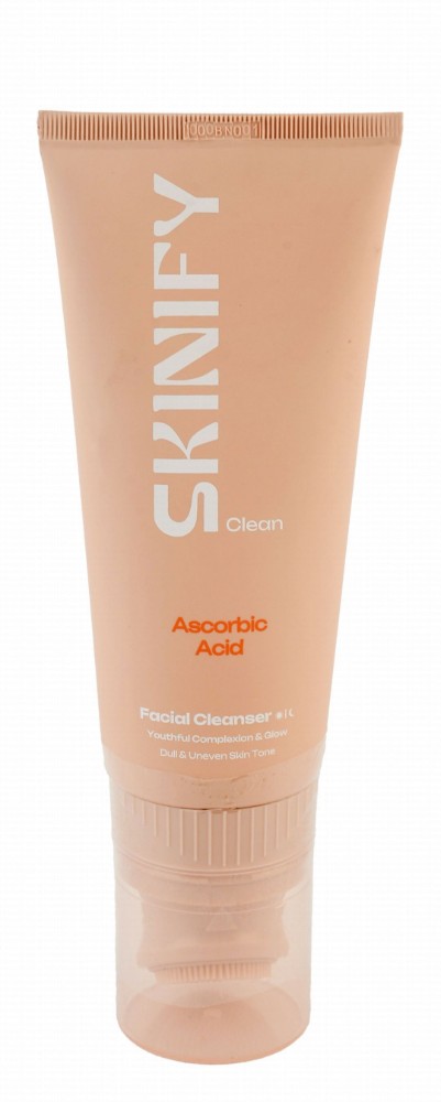 Skinify Youthful Complexion & Glow Facial Cleanser with Ascorbic Acid for Dull & Uneven Skin Tone