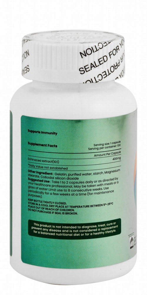 Sofi Life Echinacea Immune System Health Support Dietary Supplement