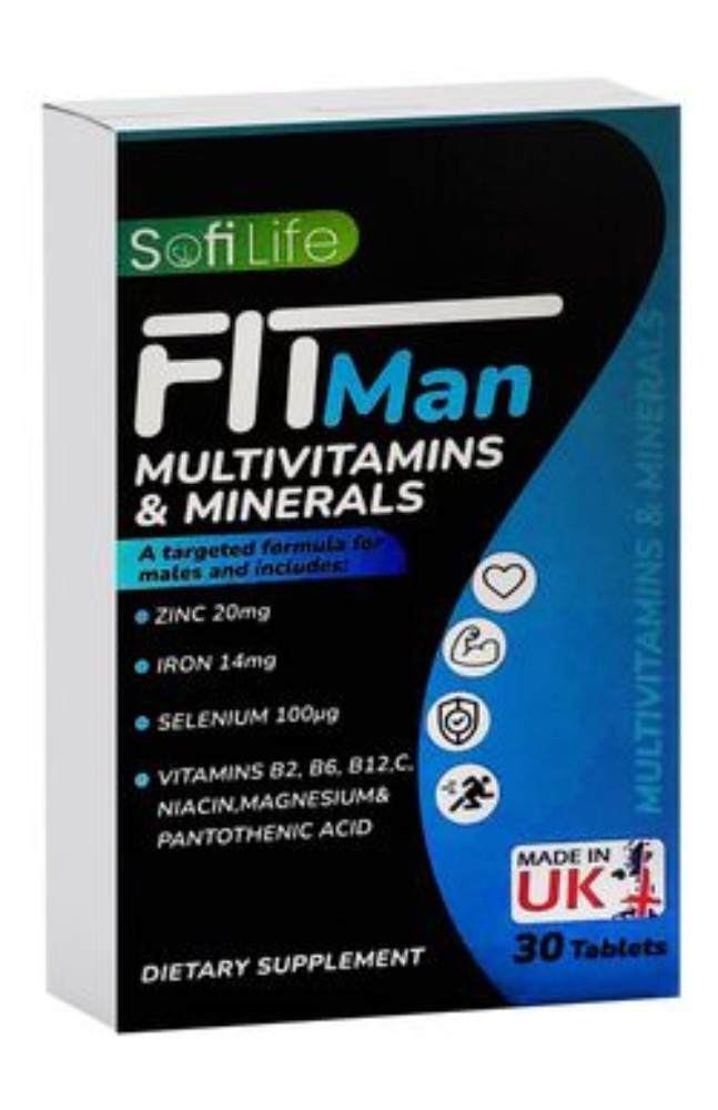 Sofi Life Fitman Multivitamins And Minerals Dietary Supplement for Men