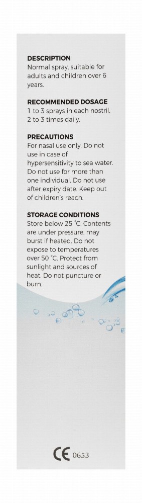 SofiMer Family 2.6% Sodium Chloride Cleansing, Relieving & Moisturizing Hypertonic Sea Water Solution Nasal Spray