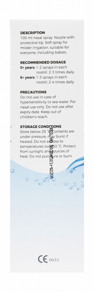 SofiMer Kids 0.9% Sodium Chloride Cleansing & Moisturizing Isotonic Sea Water Solution Nasal Spray