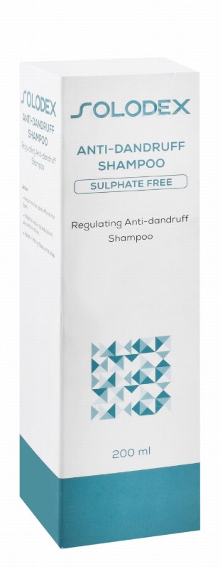 Solodex Anti-Dandruff Shampoo - sulfate free