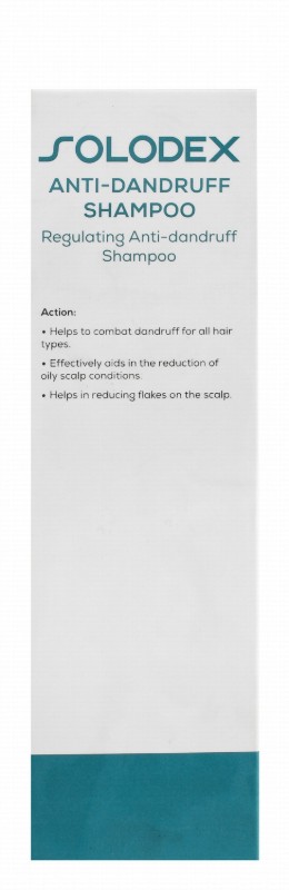 Solodex Anti-Dandruff Shampoo - sulfate free