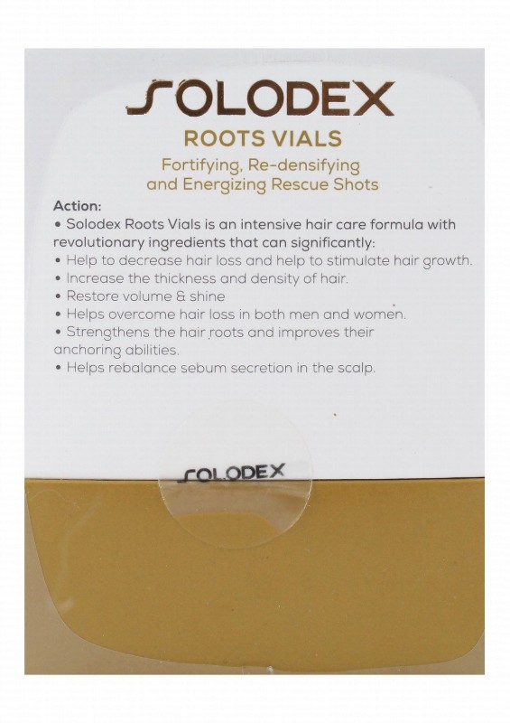 Solodex Fortifying, Redensifying & Energizing Root Vials