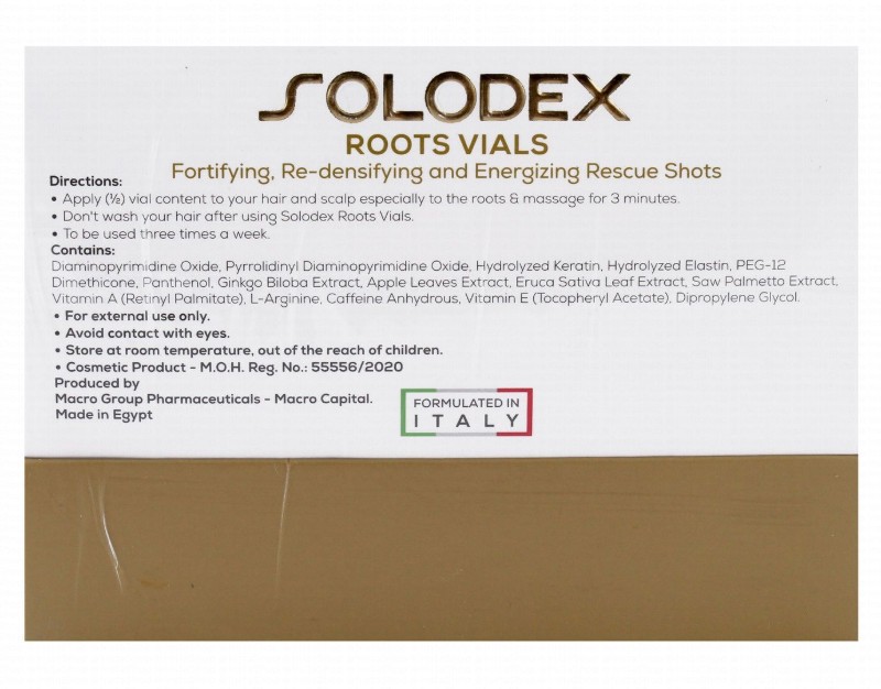 Solodex Fortifying, Redensifying & Energizing Root Vials