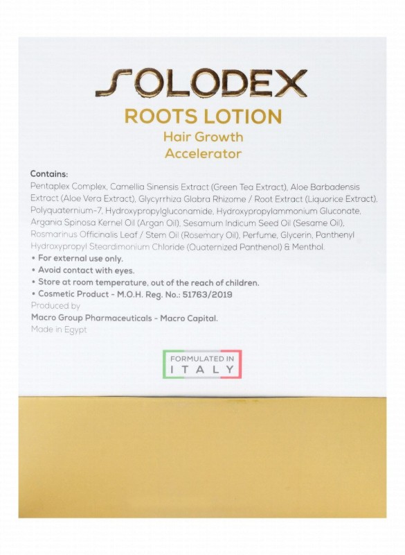 Solodex Growth Accelerating Hair Lotion