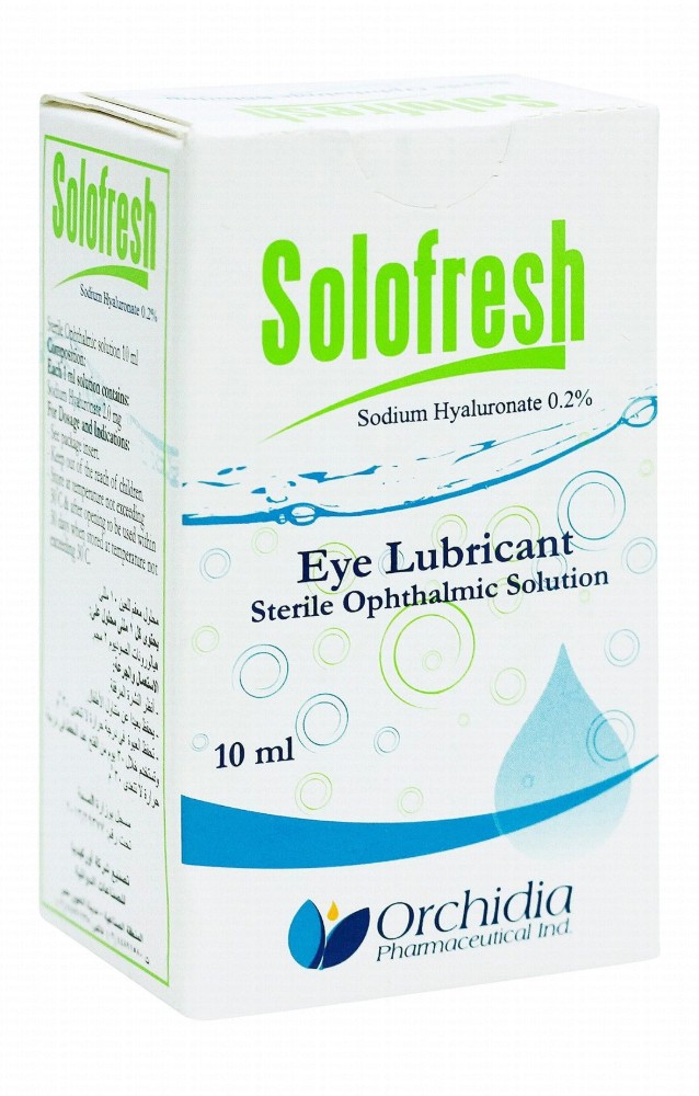 Solofresh Sterile Ophthalmic Eye Lubricant Solution