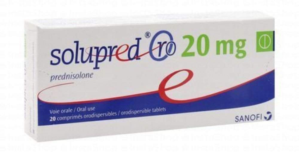 Solupred Oro 20mg Prednisolone