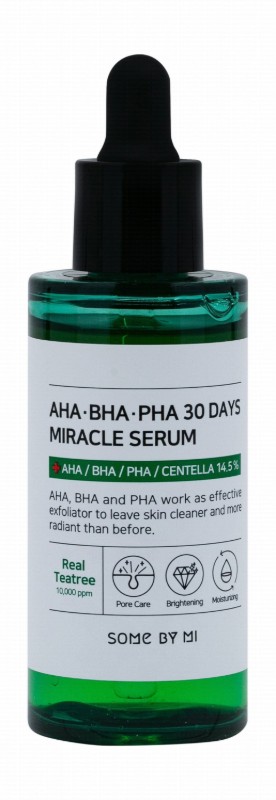 Some By Mi Miracle Face Serum with AHA, BHA & PHA - parabens free, ethanol free, sorbic acid free