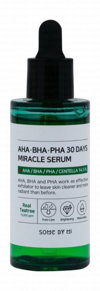 Some By Mi Miracle Face Serum with AHA, BHA & PHA - parabens free, ethanol free, sorbic acid free
