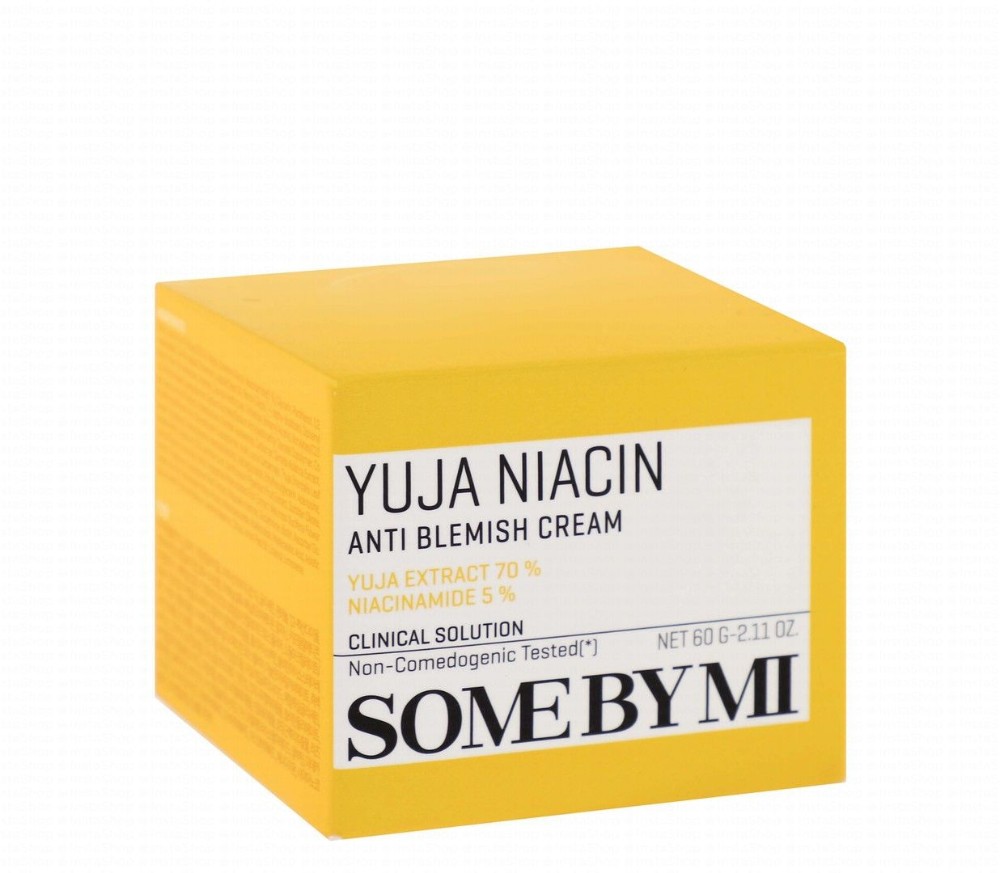 Some By Mi Yuja Niacin Anti-Blemish Face Cream with Yuja Extract & Niacinamide - non comedogenic