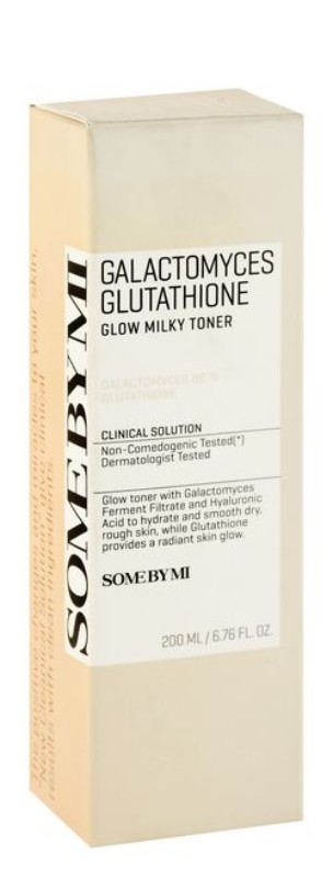 Somebymi Milky Toner with Galactomyces, Glutathione & Hyuloronic Acid