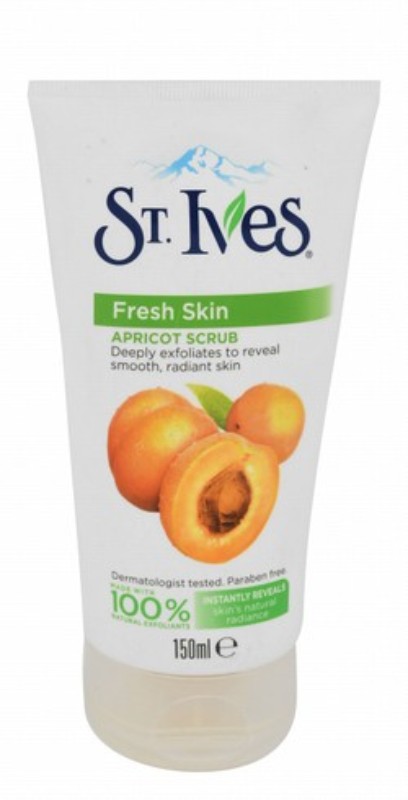 St. Ives Fresh Skin Exfoliating Scrub with Apricot Extract - oil free, non comedogenic