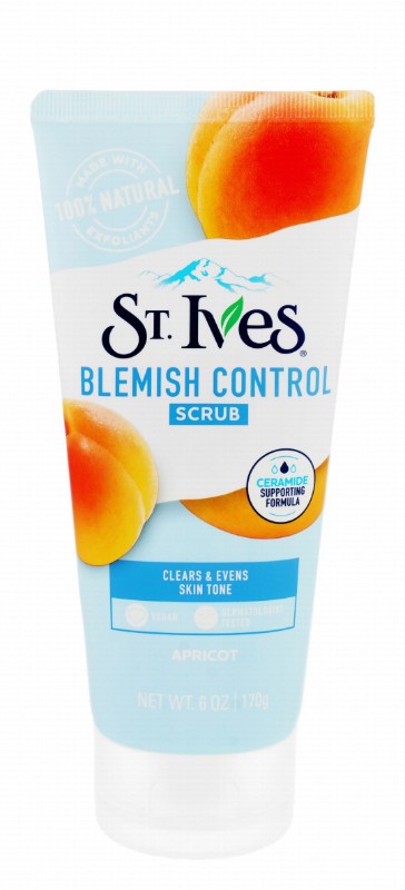 St. Ives Natural Blemish Control Apricot Scrub - parabens free