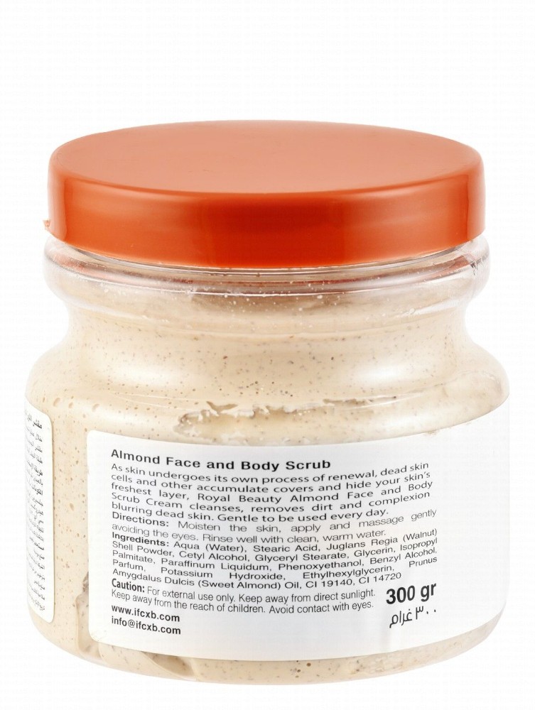 Starkin Smoothing, Softening & Hydrating Cream Scrub with Almond Oil for Face & Body
