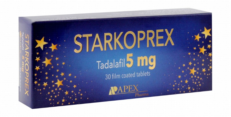 Starkoprex 5mg Tadalafil Urological Medication