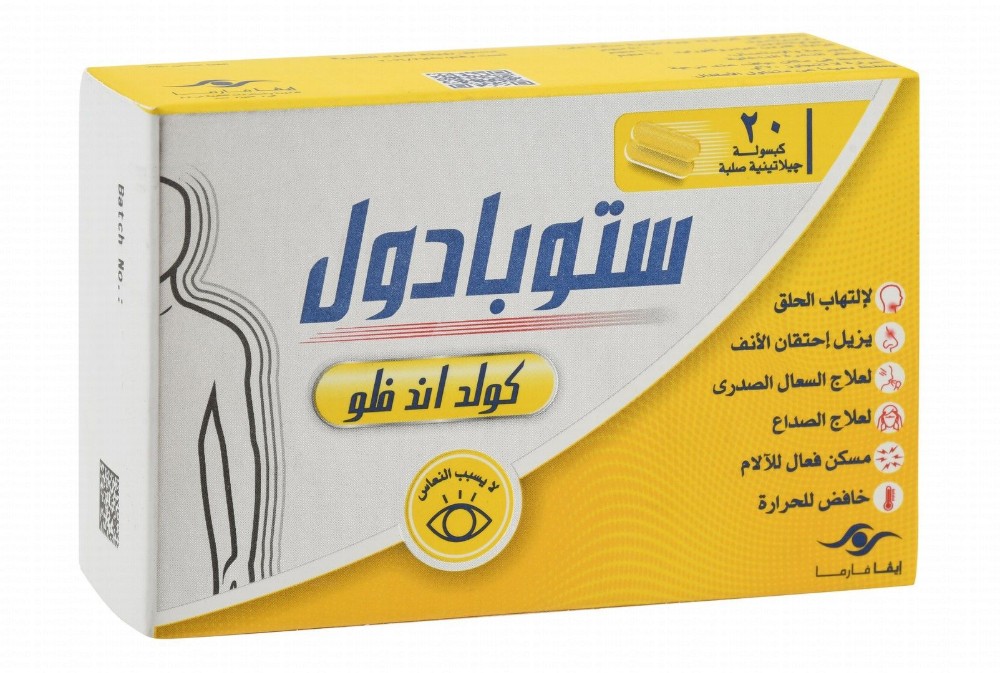 Stopadol 500mg Paracetamol Non-Drowsy, Analgesic & Anti-Pyretic for Cold & Flu