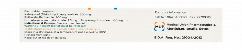 Streptoquin Antidiarrheal & Antispasmodic