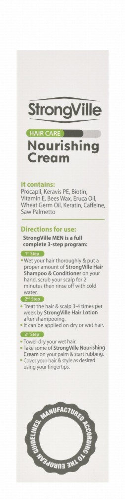 StrongVille Nourishing & Growth Stimulating Hair Cream for Men