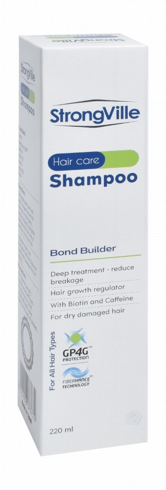 StrongVille Shampoo with Biotin & Caffeine for Dry & Damaged Hair