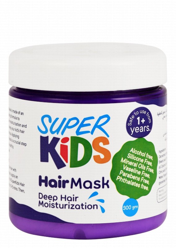 Super Kids Deep Moisturizing Hair Mask (1+ Years) - alcohol free, silicone free, parabens free