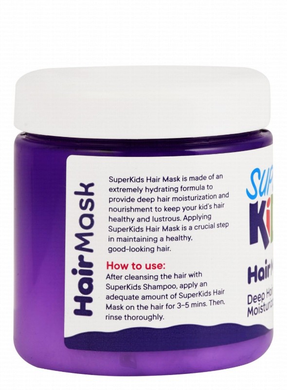 Super Kids Deep Moisturizing Hair Mask (1+ Years) - alcohol free, silicone free, parabens free