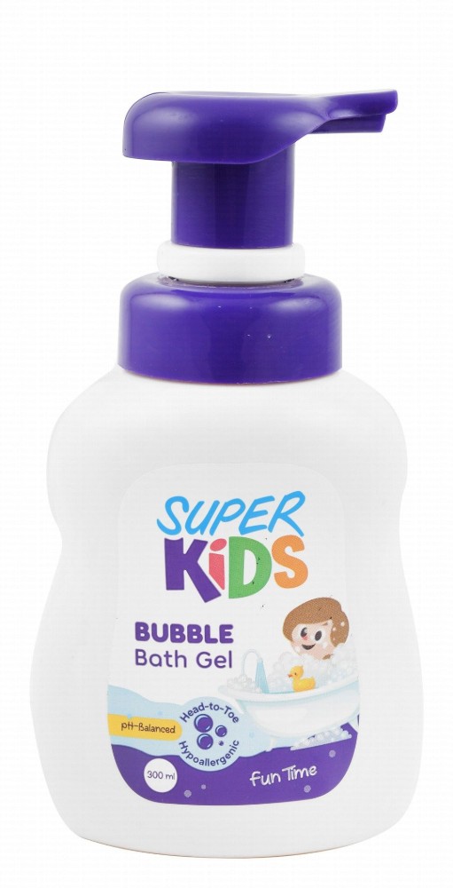 Super Kids Hypoallergenic Bath Gel - sulfate free, parabens free, phthalate free