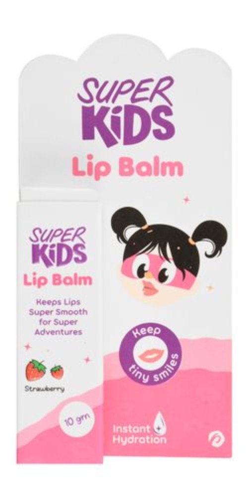 Super kids Smoothing & Hydrating Lip Balm Strawberry Flavor