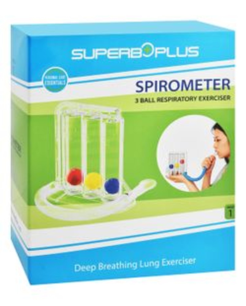 SuperbPlus 3 Ball Spirometer