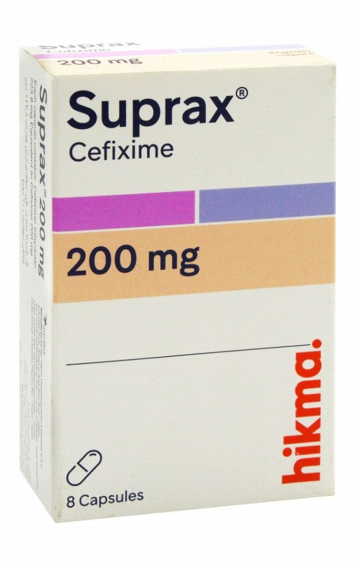 Suprax 200mg Cefixime