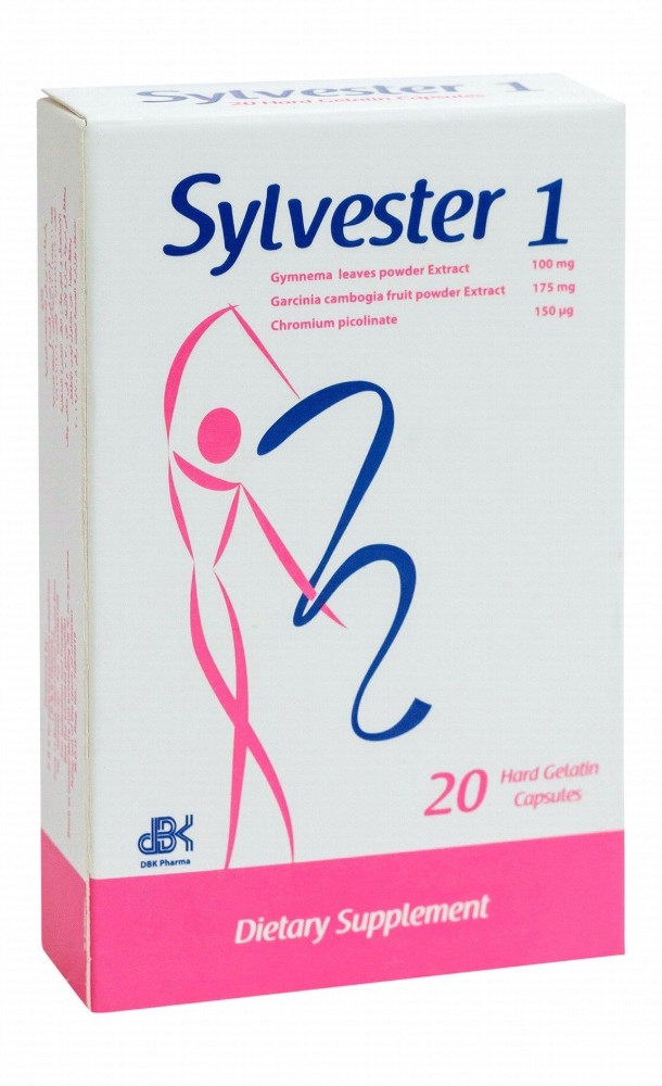 Sylvester 1 Weight Loss Supplement with Plant Extracts & Chromium Picolinate