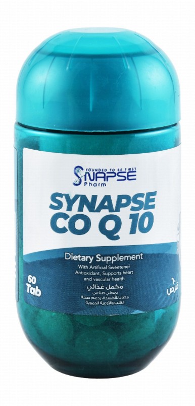 Synapse 200mg CoQ10 Heart, Vascular & Antioxidant Supplement