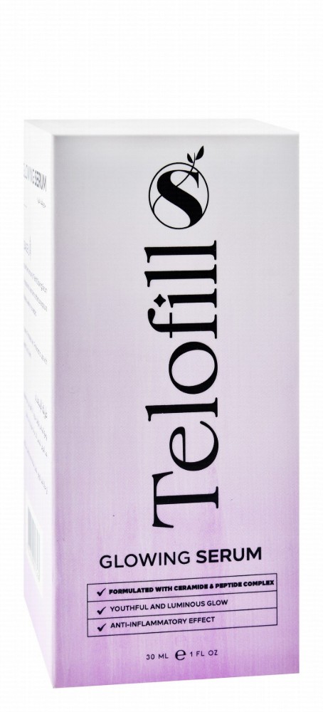 Telofill Glowing & Anti-Inflammatory Face Serum with Ceramide & Peptide Complex