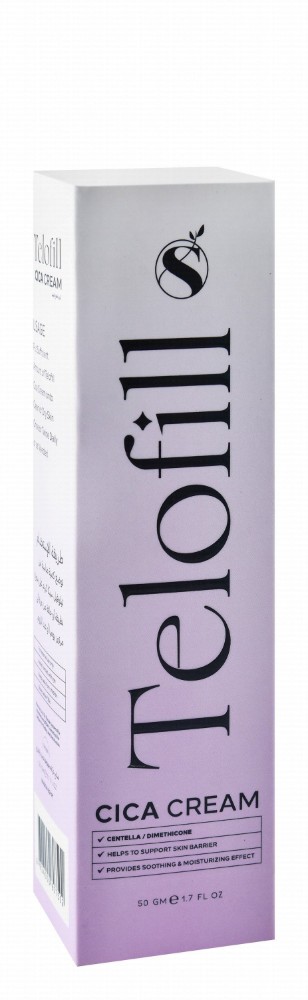 Telofill Soothing & Moisturizing Face Cream with Centella & Dimethicone