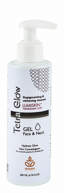 Tetra Glow Lumiskin Anti-Pigmentation & Whitening Facial Cleanser for Normal, Combination & Sensitive Skin - non comedogenic
