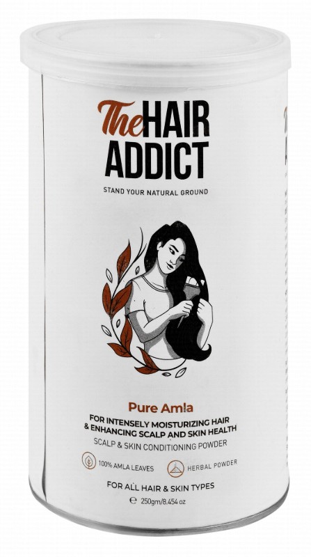 The Hair Addict Pure Moisturizing Amla Powder for All Hair & Skin Types