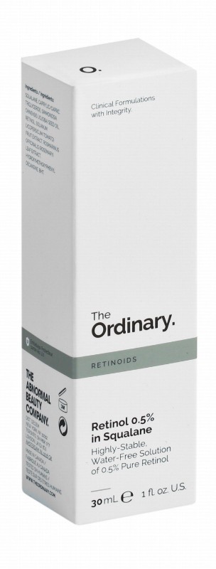 The Ordinary 0.5% Retinol in Squalane Face Serum - fragrance free, water free