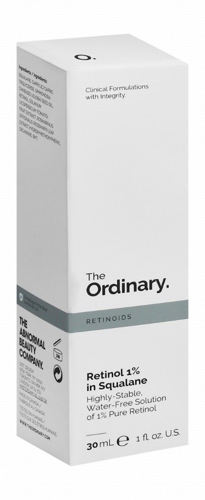 The Ordinary 1% Retinol in Squalane Face Serum - fragrance free, water free