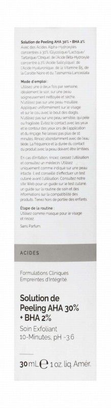 The Ordinary 10 Minute Exfoliating Face Mask with AHA & BHA - fragrance free