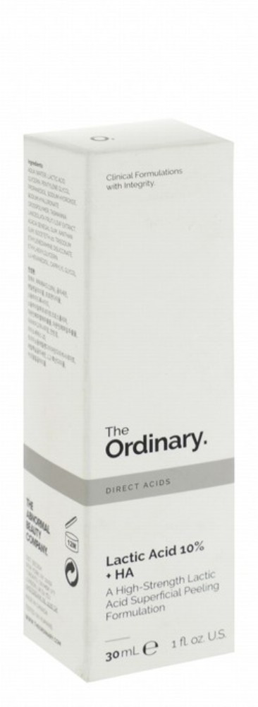The Ordinary 10% Lactic Acid Plus HA Facial Serum - fragrance free