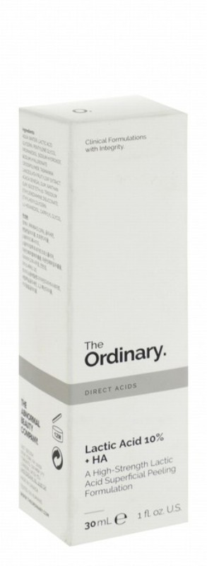 The Ordinary 10% Lactic Acid Plus HA Facial Serum - fragrance free