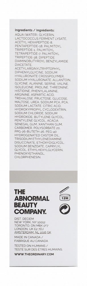 The Ordinary Buffet Multi-Technology Anti-Aging Peptide Facial Serum - fragrance free
