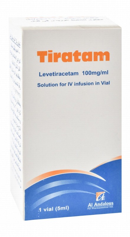 Tiratam 100mg/ml Levetiracetam Solution Vial for Intravenous Infusion