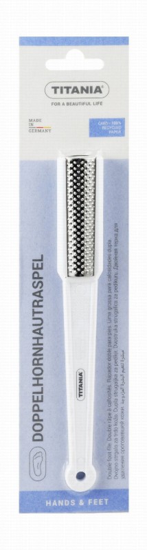 Titania White Double Sided Hands & Feet File