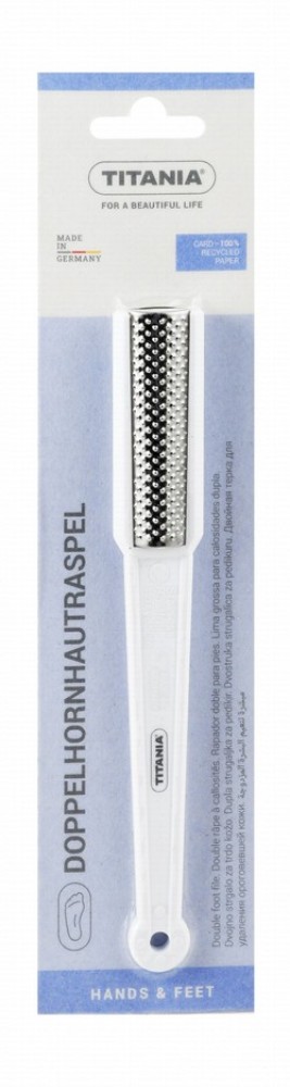 Titania White Double Sided Hands & Feet File