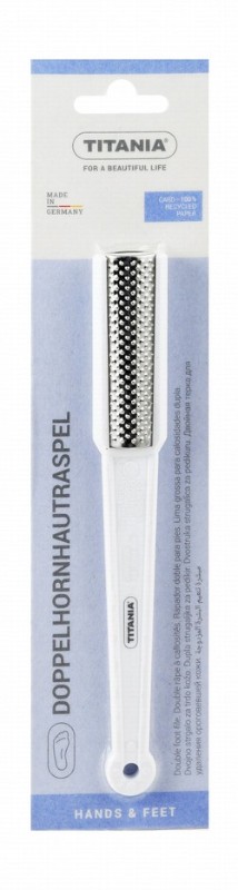 Titania White Double Sided Hands & Feet File