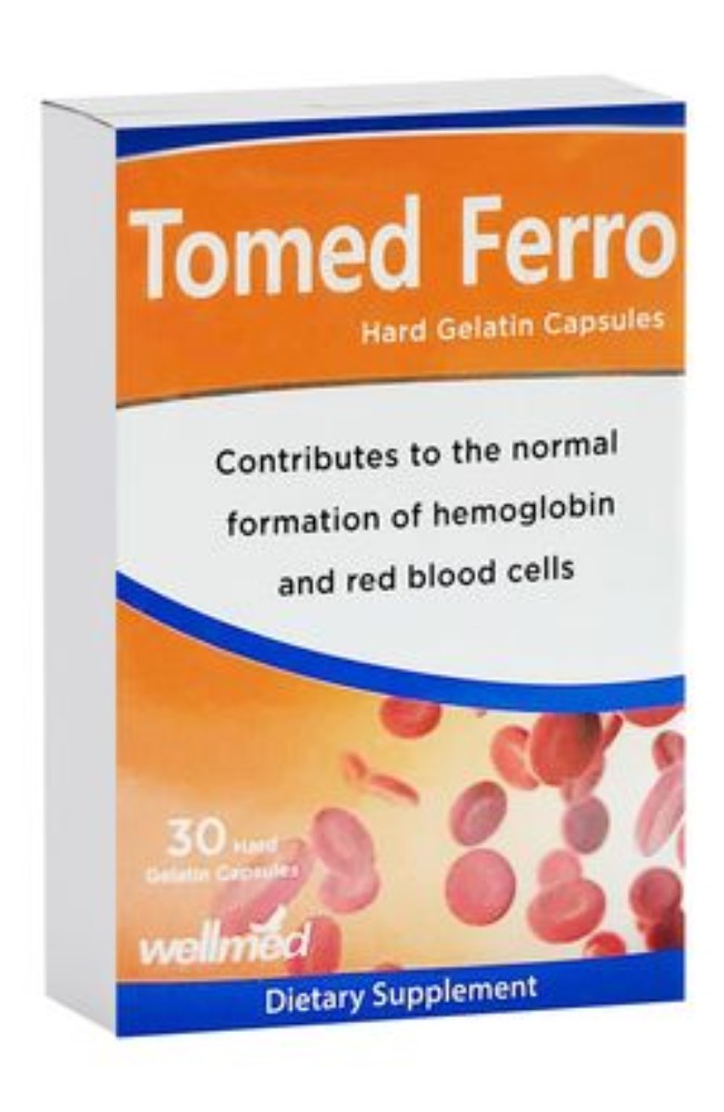 Tomed Ferro RBCs & Hemoglobin Normal Formation Support Supplement