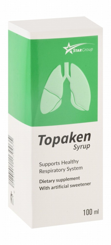 Topaken Respiratory Support Supplement Syrup