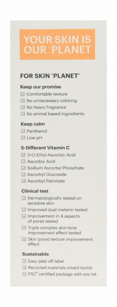 Torriden Cellmazing Brightening & Blemish Toning Facial Ampoule with Vitamin C5 Complex - animal ingredients free