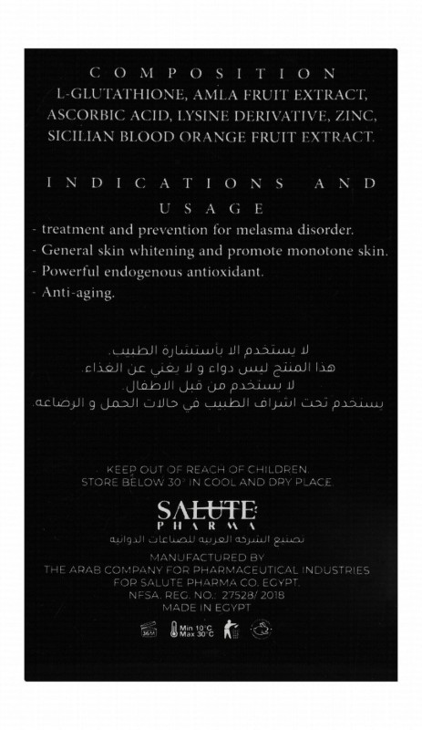 Traxem Skin Whitening Support Supplement